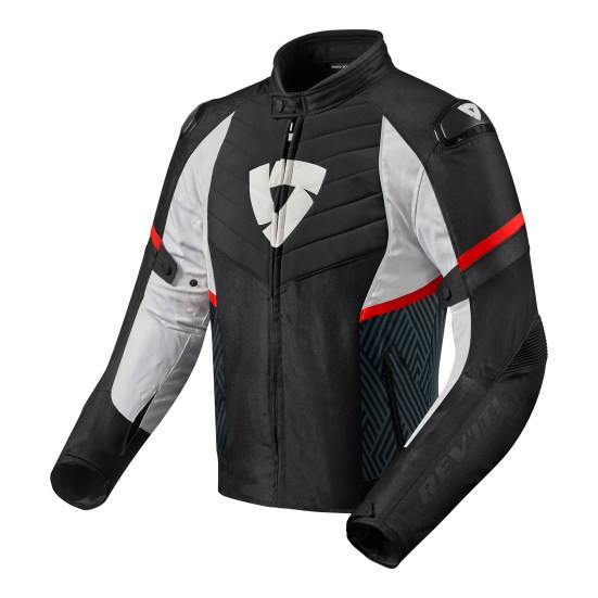 Jaqueta Revit Arc H2O Preto/Vermelho